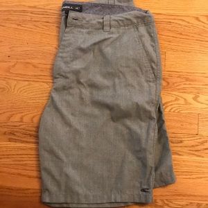 O’Neill grey hybrid shorts, 36”